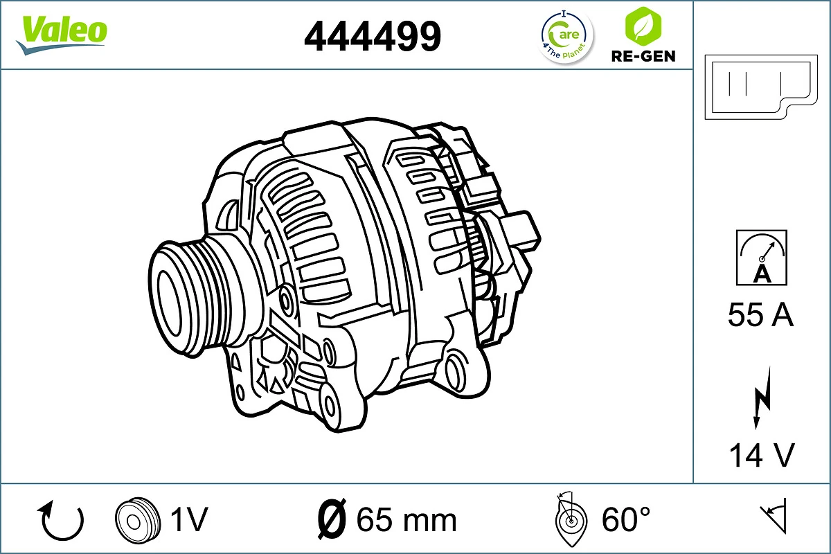Gerador 0986033188 Bosch