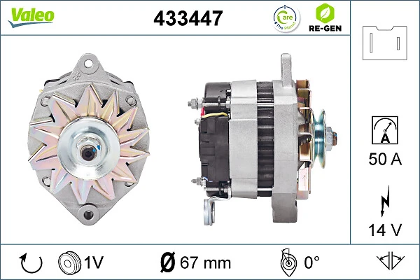 Compre 433447 VALEO Gerador