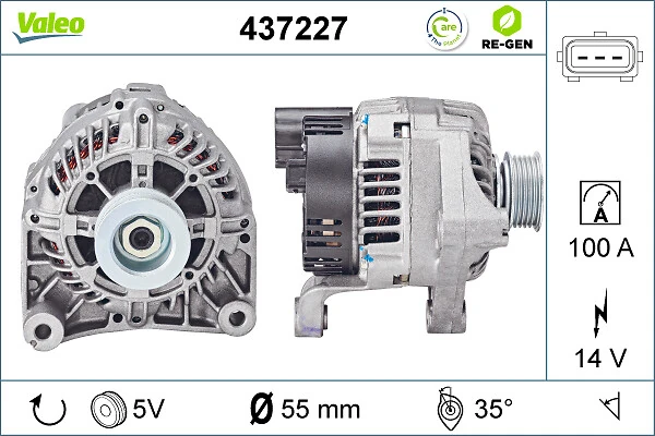 Compre 437227 VALEO Gerador