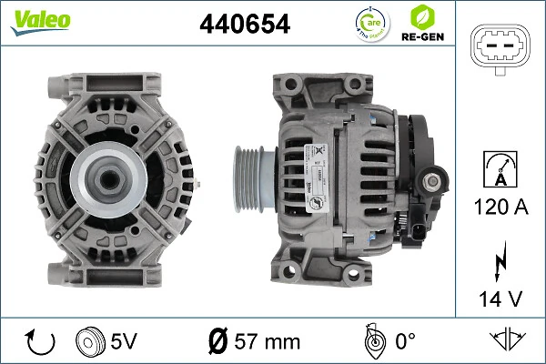Compre 440654 VALEO Gerador