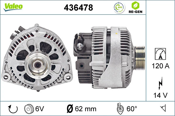 Compre 436478 VALEO Gerador