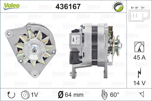 Compre 436167 VALEO Gerador