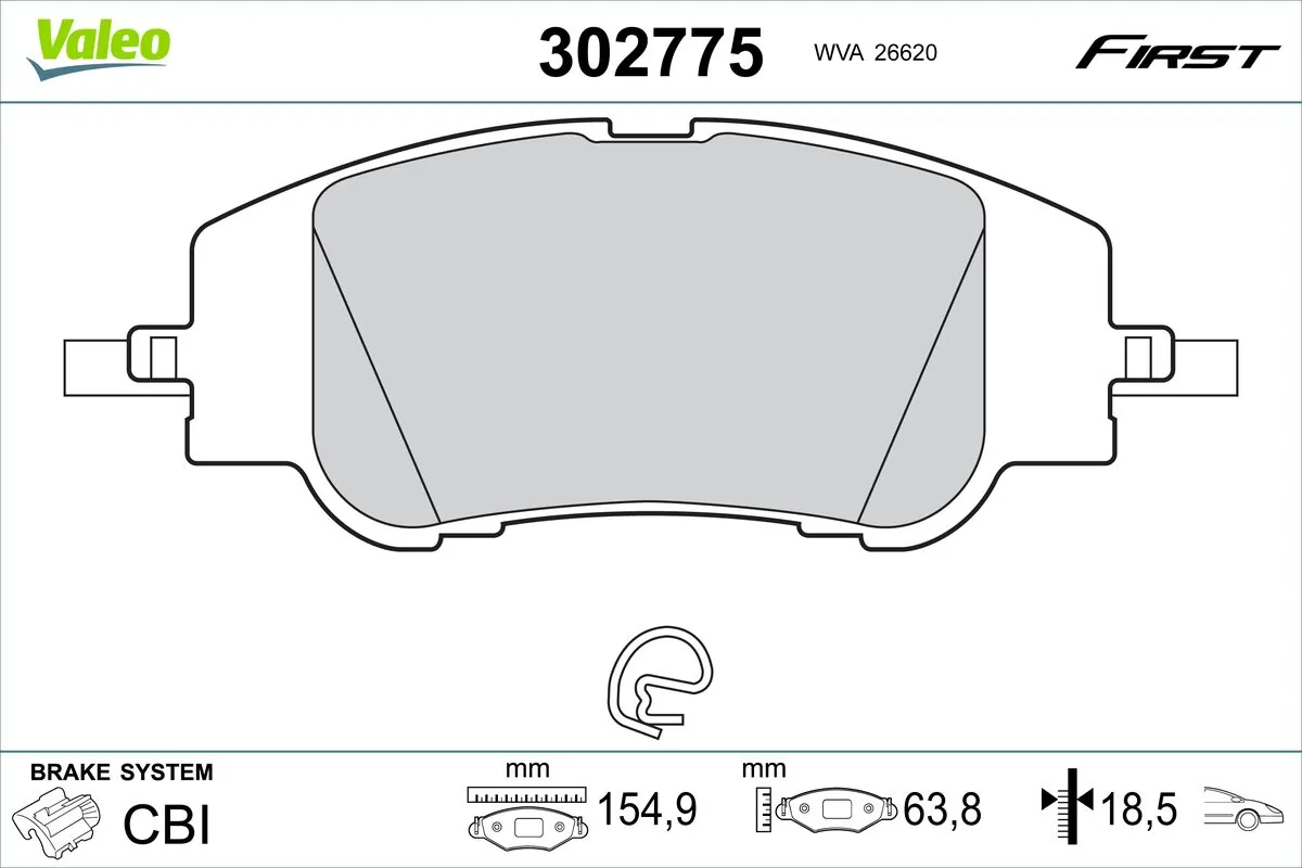 Compre 1681371180 Opel Sapatas do freio dianteiras de disco