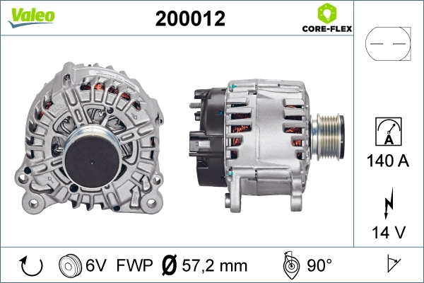 Compre 200012 VALEO Gerador
