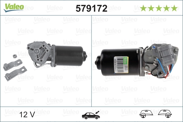Motor de limpador pára-brisas do pára-brisas VALEO 579172 preço, a partir de 47,75 USD