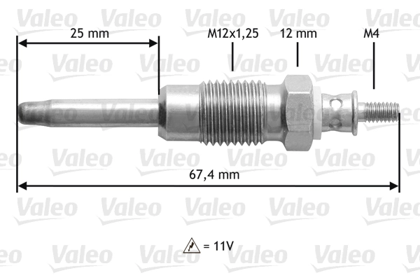 Vela de incandescência Y927J NGK