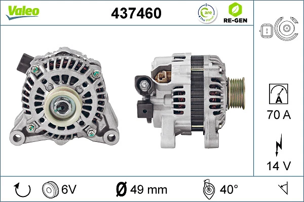 Compre 437460 VALEO Gerador