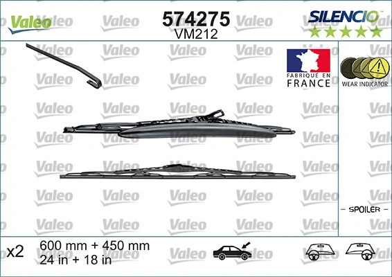  VALEO 574275 preço, a partir de 23,04 USD