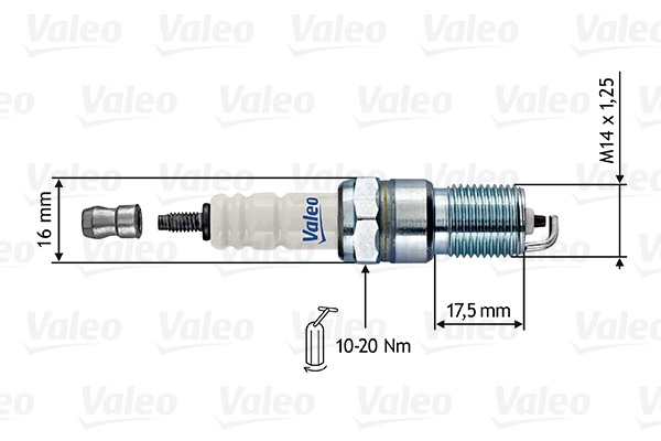 Vela de ignição para Mercedes E  C123