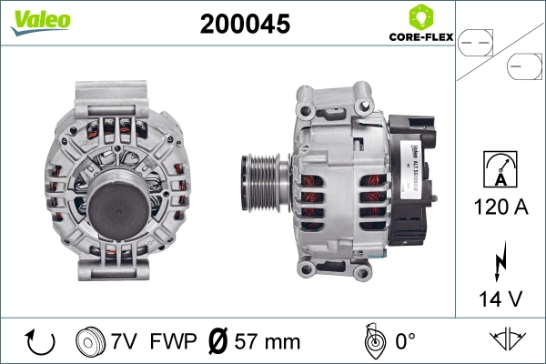 Gerador ADE RTG12C026 preço, a partir de 175,67 USD