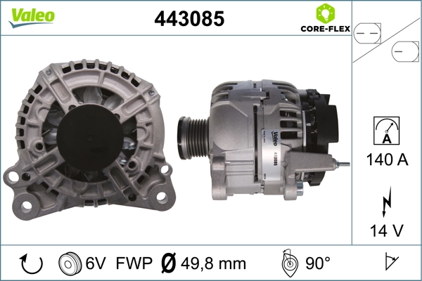 Compre 443085 VALEO Gerador