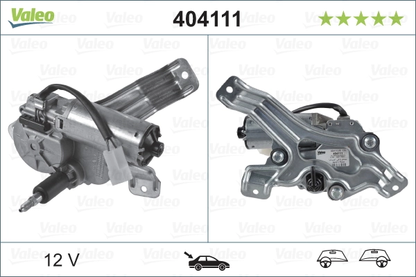 Motor de limpador pára-brisas de vidro traseiro VALEO 404111 preço, a partir de 230,66 USD