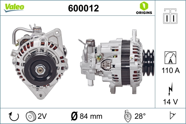 Compre 600012 VALEO Gerador