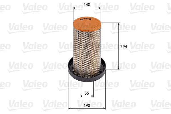 95643756 Peugeot/Citroen Filtro de ar