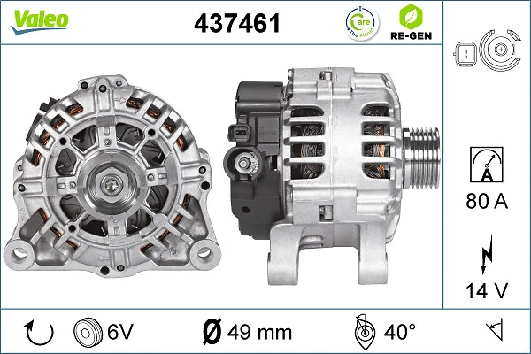 Compre 437461 VALEO Gerador