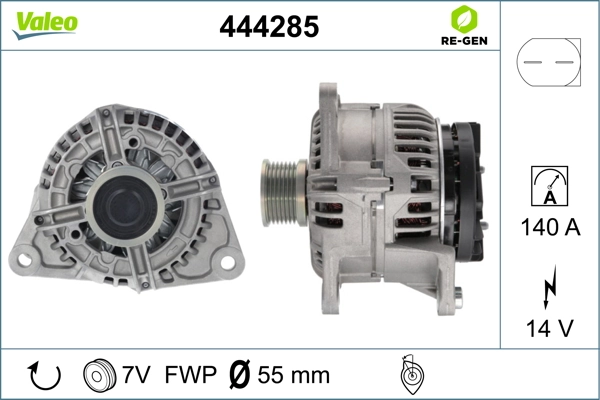  Gerador Mitsubishi Canter VII camião de plataforma/chassis (FB7, FB8, FE7, FE8) (2001 - 2026) VII