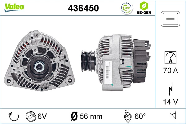 Compre 436450 VALEO Gerador