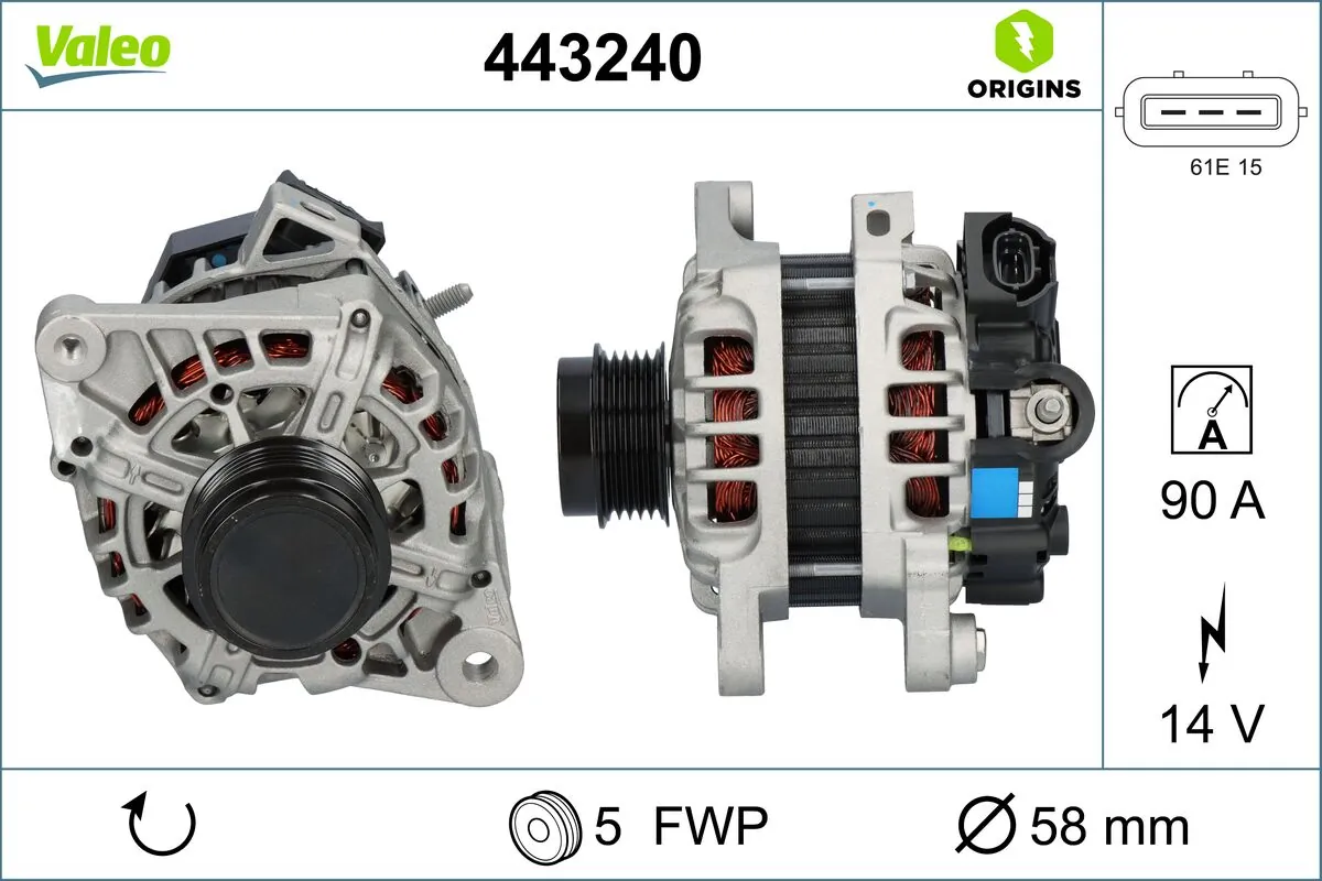 Compre 443240 VALEO Gerador