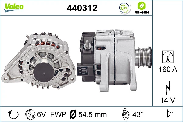 Compre 440312 VALEO Gerador
