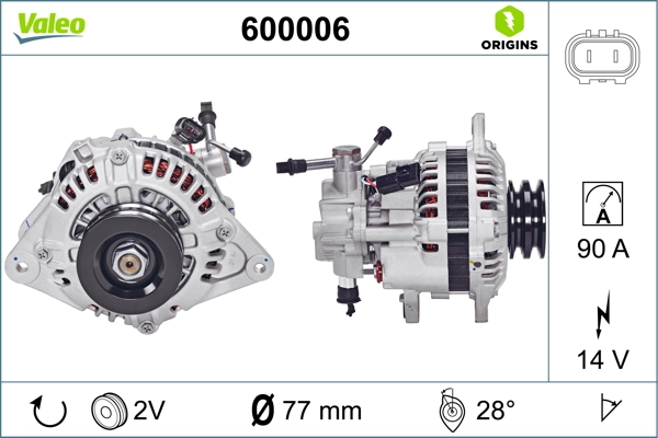 Compre 600006 VALEO Gerador