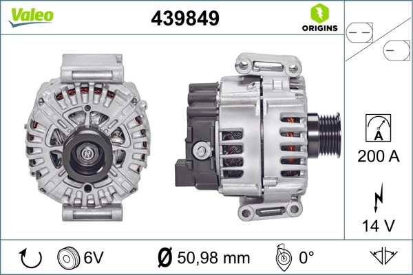 Compre 439849 VALEO Gerador