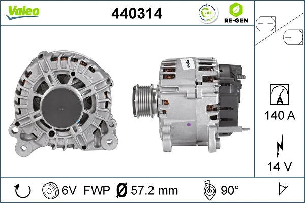 Compre 440314 VALEO Gerador