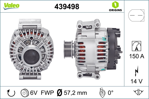 Compre 439498 VALEO Gerador