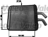  Radiador de forno (de aquecedor) KIA Rio I hatchback (DC) (2000 - 2006) I