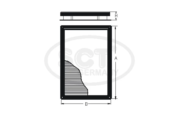 Filtro de salão SCT SA1134 preço, a partir de 14,90 USD