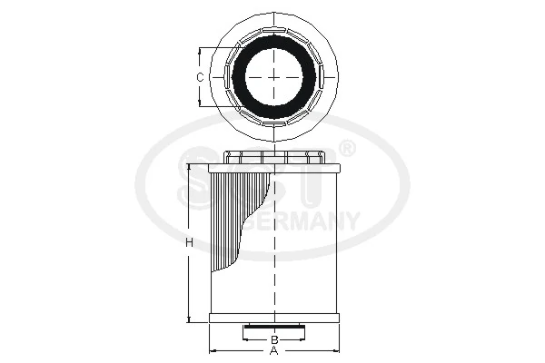Filtro de óleo SCT SH4048P preço, a partir de 7,12 USD