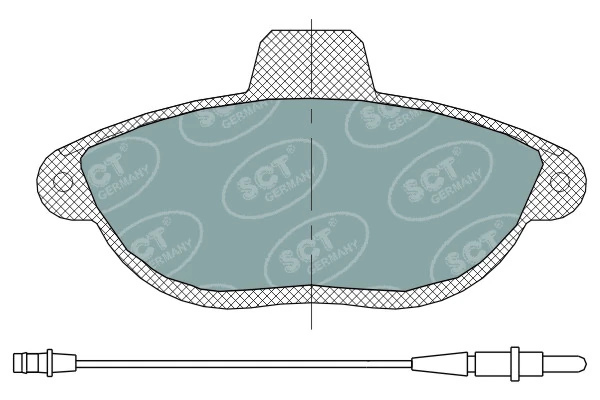 Sapatas do freio dianteiras de disco Brembo DP23008