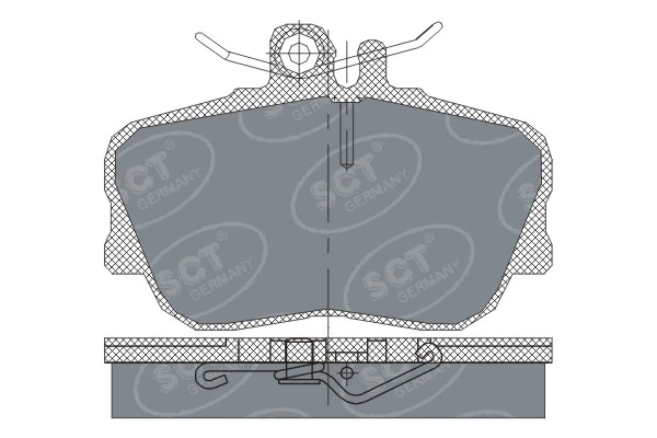 Sapatas do freio dianteiras de disco Ford 0024202220 preço, a partir de 33,22 USD