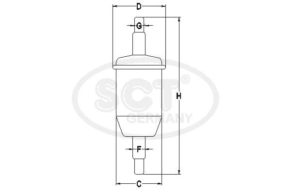 Compre 8941077440 Isuzu Filtro de combustível