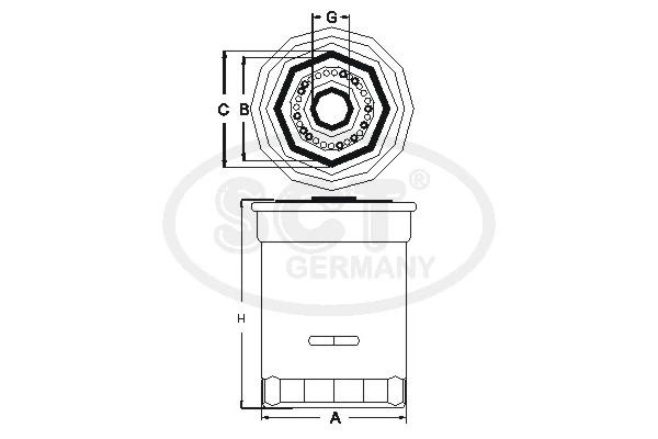 Compre Filtro de óleo Iveco Daily 3