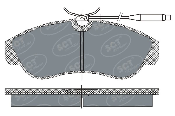 Sapatas do freio dianteiras de disco DP23016 Brembo