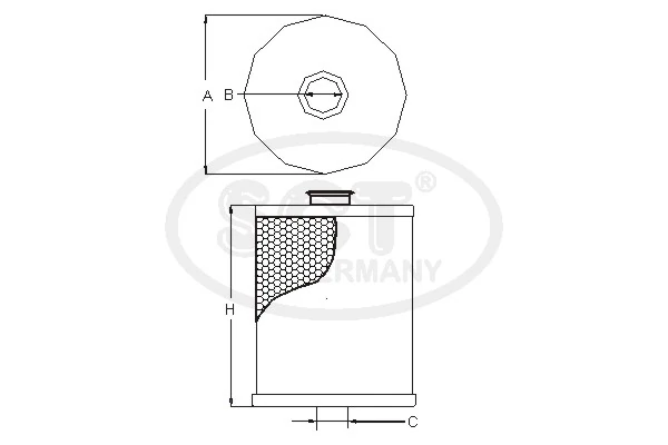 Filtro de óleo General Motors 93180820 preço, a partir de 8,44 USD