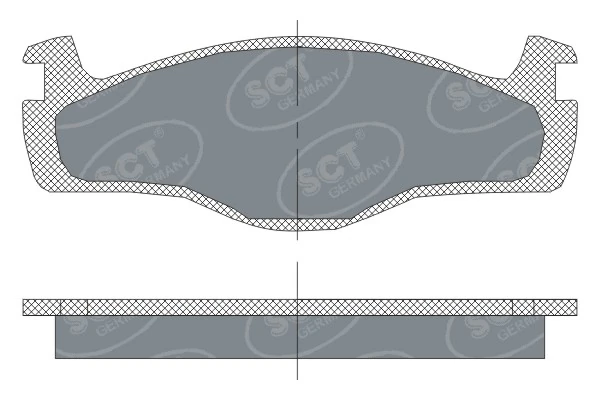 Compre Sapatas do freio dianteiras de disco Volkswagen Jetta 1