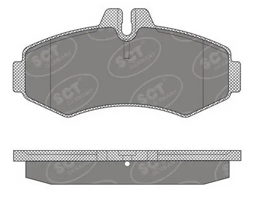 Sapatas do freio dianteiras de disco DP50011 Brembo
