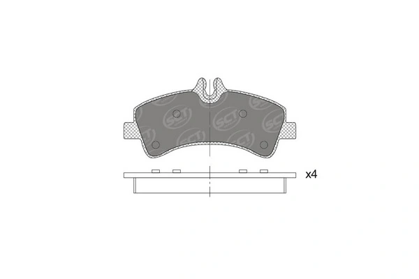Compre FC765 Frico Sapatas do freio traseiras de disco