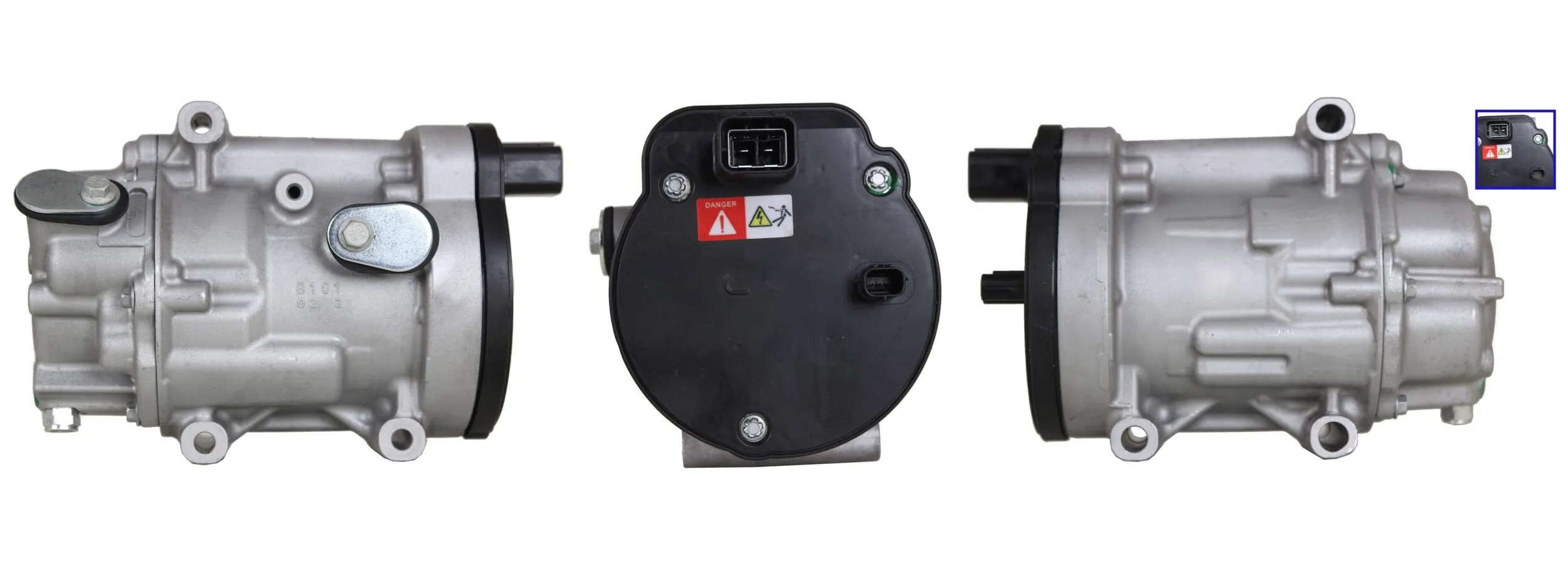 Compressor de aparelho de ar condicionado para Toyota Prius ZVW5
