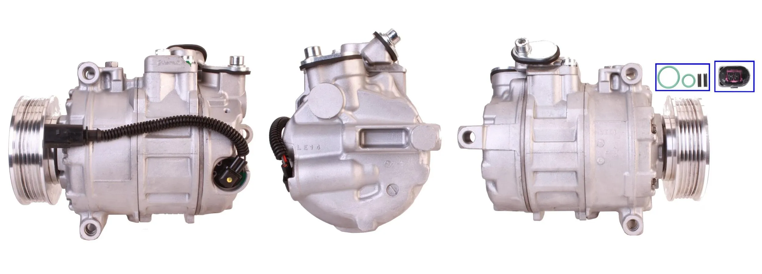 Compressor de aparelho de ar condicionado para Volkswagen AMAROK  2HA, 2HB, S1B, S6B, S7A, S7B