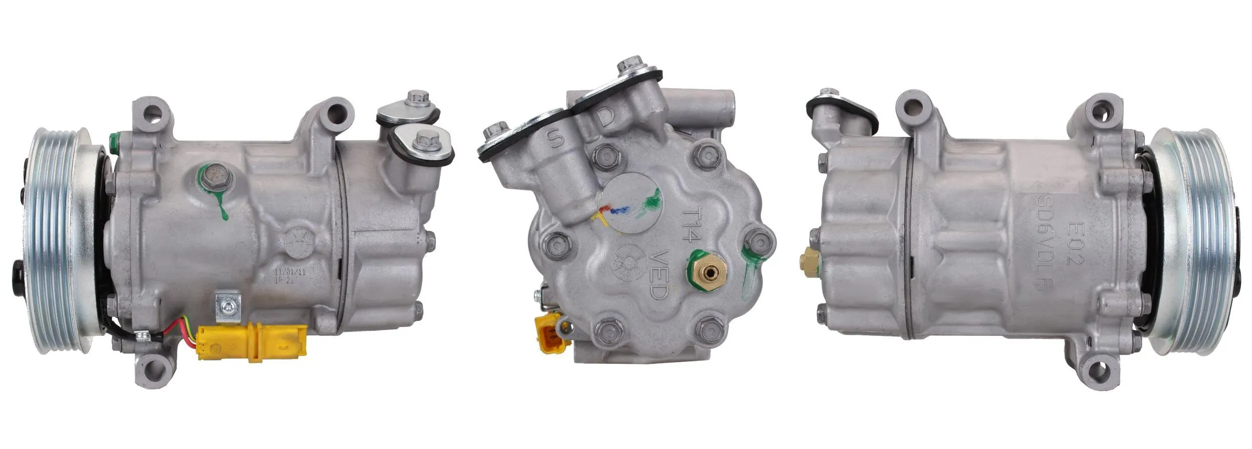 Compressor de aparelho de ar condicionado Dacia Sandero I BS0, 1