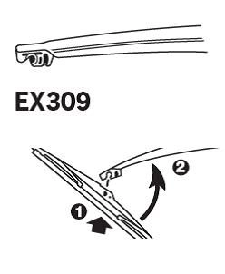  Limpa-pára-brisas de vidro traseiro Hyundai Ix35 SUV (LM) (2009 - 2016) 