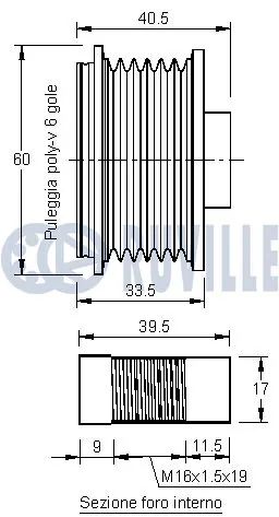 Compre Polia do gerador Renault Clio 5