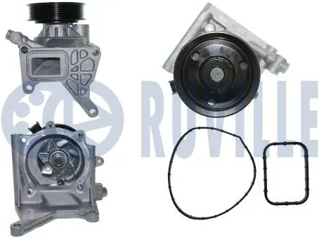 Bomba de água (bomba) de esfriamento Peugeot/Citroen 55513552