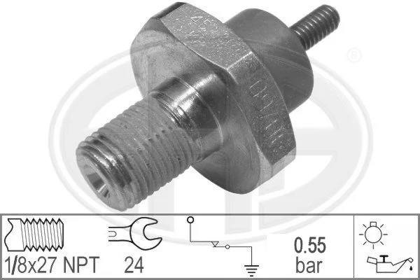 Sensor de pressão de óleo HMP92VB9278AA Hmpx