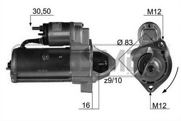  para Audi 80  (8C2)