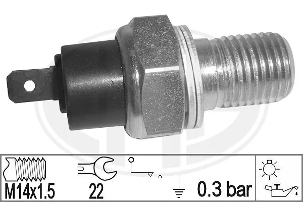 Sensor de pressão de óleo K04446616 Fiat/Alfa/Lancia