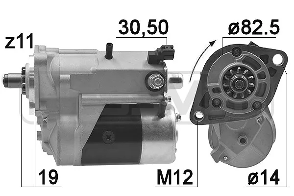 Motor de arranco Toyota Hilux  KUN15 ao melhor preço