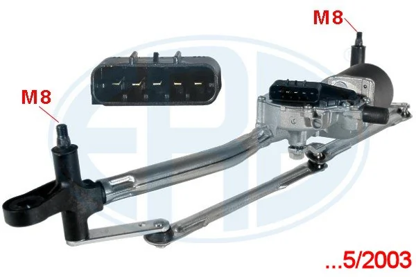 Trapézio de limpador pára-brisas Fiat Punto 2 188